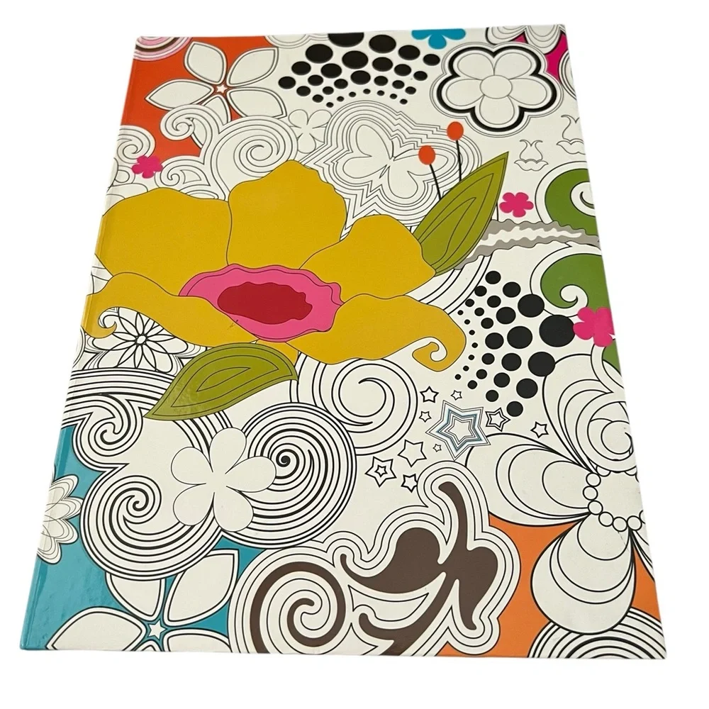 Colorful Floral Pattern Notebook